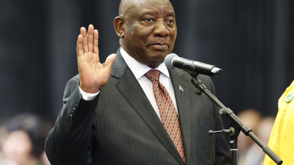 South Africa S Ramaphosa Sworn In For Second Term Tv Nigeria