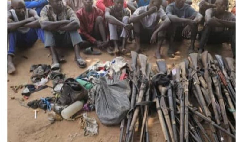 Edo Security Corps Nabs 18 Suspected Kidnappers, Seizes 38 Firearms in Major Operation