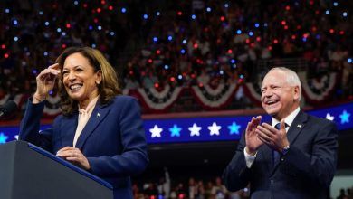 Kamala Harris and Tim Walz Hold First Rally