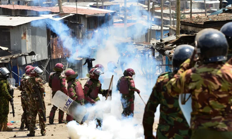 Kenya Police Fire Tear Gas on Anti-Government Demonstrators in Nairobi