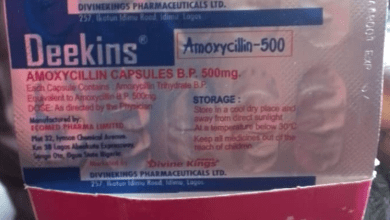 NAFDAC Recalls Deekins Amoxycillin Batch Due to Adverse Reactions