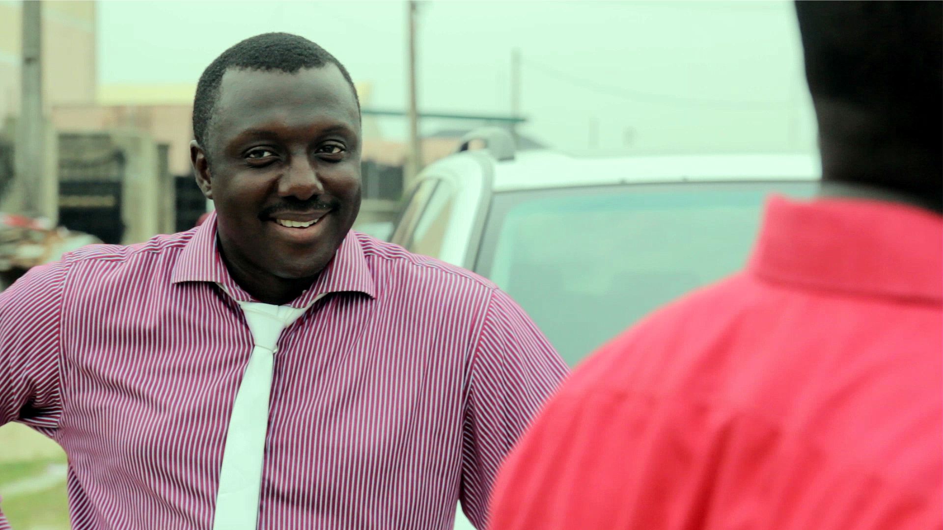 Actor Femi Brainard in a Movie Role