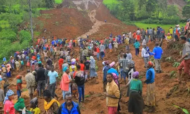 Death Toll from Ethiopia Landslide Rises to 146