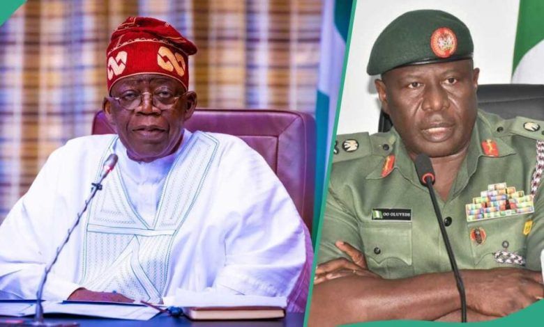 TInubu Promotes Acting COAS Oluyede To Lieutenant General