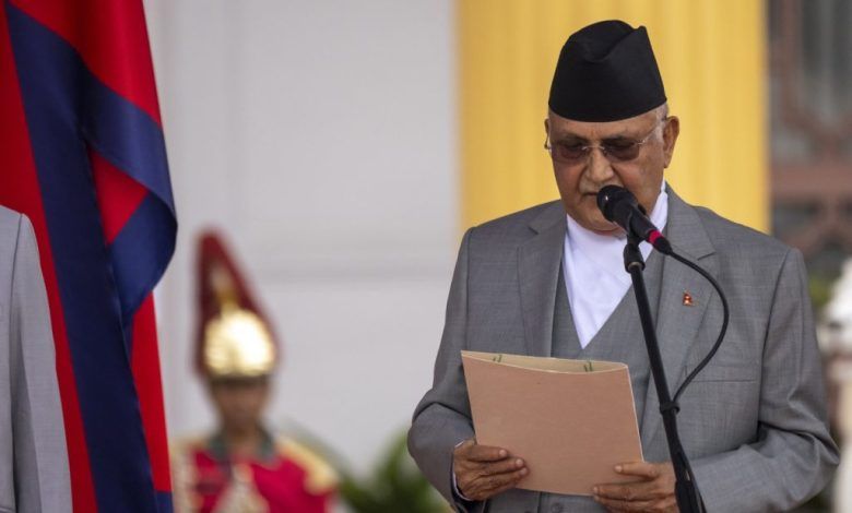 Nepal’s Prime Minister, Khadga Oli, Sworn in for Fourth Time