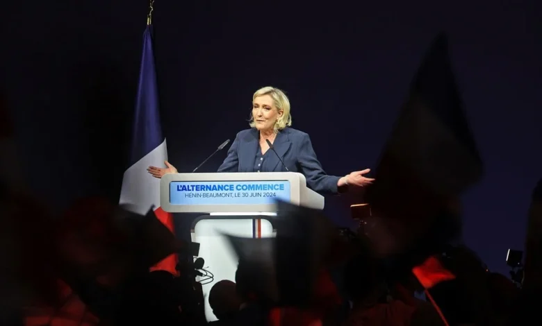 France Far Right Wins in First Round 0f Parliamentary Elections