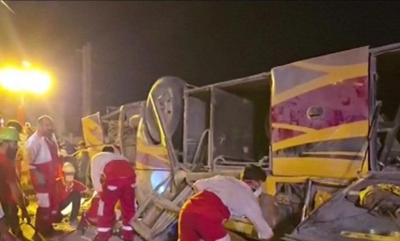 At Least 28 Pakistani Pilgrims Killed in Iran Bus Crash 