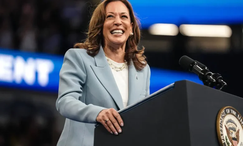 Kamala Harris, Oprah Hold Star-Studded US Election Rally