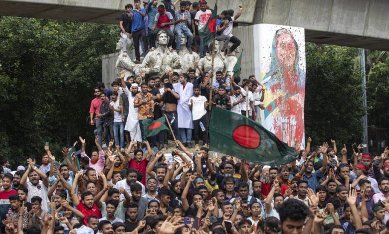 Bangladesh PM Resigns and Flees Country as Protesters Storm Palace