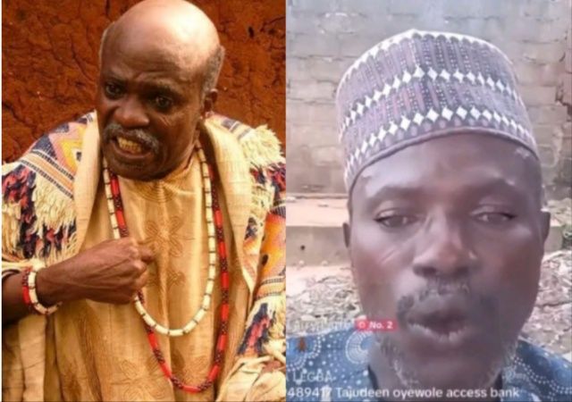 Veteran Actor Baba Abija Pleads For Money On Tiktok