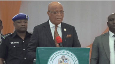 Akwa Ibom Gov Eno Swears in Newly Elected LG Chairmen