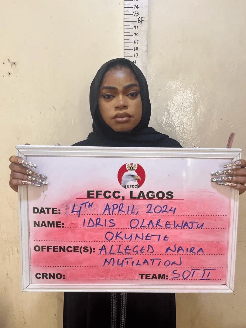 Bobrisky in EFCC's Custody