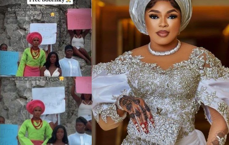 Ikorodu Cross Dressers Rally For Bobrisky’s Release