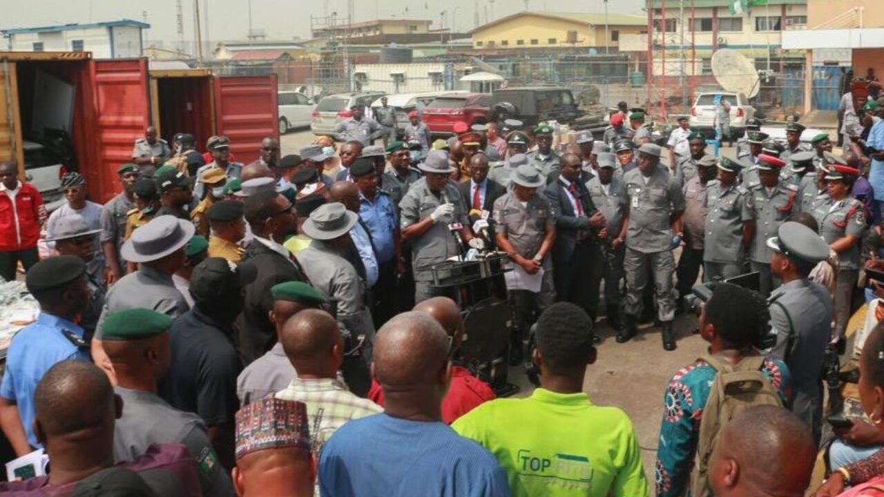 Ogun Customs command seizes N770m contraband - TV360 Nigeria