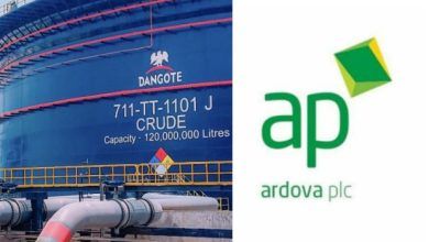 Dangote Refinery Signs Deal with Ardova on Bulk Purchase of Fuel