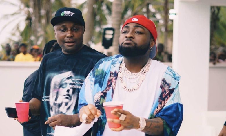 Davido And His Logistics Manager, Isreal DMW