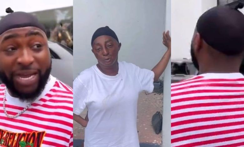 Fans Compare Davido To Aunty Ramota After Seeing His New Wig Cap