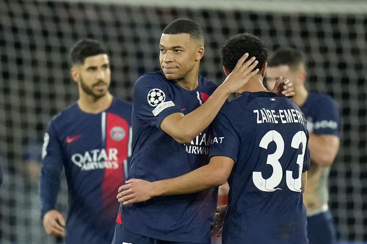 Mbappe and Barcola hand PSG 2-0 win over Real Sociedad - TV360 Nigeria