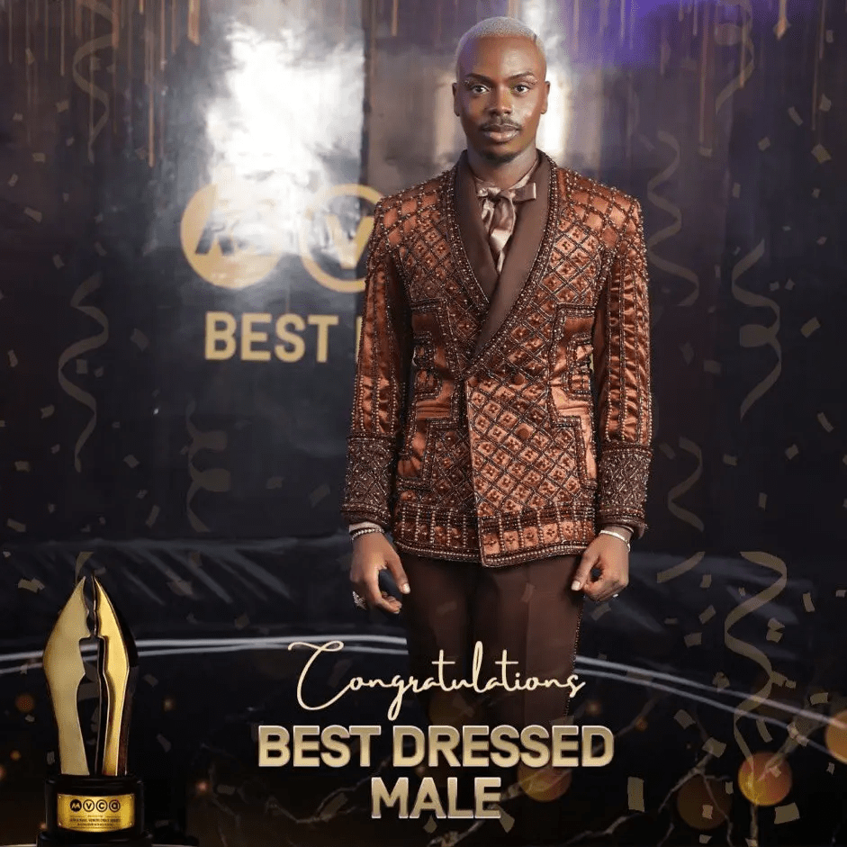 Enioluwa Adeoluwa Awarded The Best Dressed Male At The 10th AMVCA