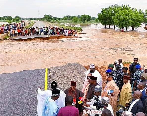 Flood Cuts Off Azare-Ja’amare Road along Kano-Maiduguri Highway in Bauchi