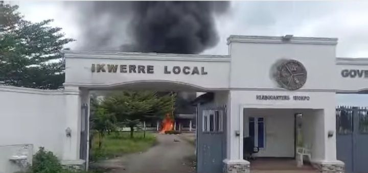 Rivers: Ikwere LGA Chairman Takes over Secretariat after Fire Incident