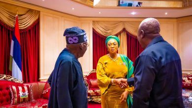 Ghanaian President-Elect, Mahama, Visits Tinubu In Villa