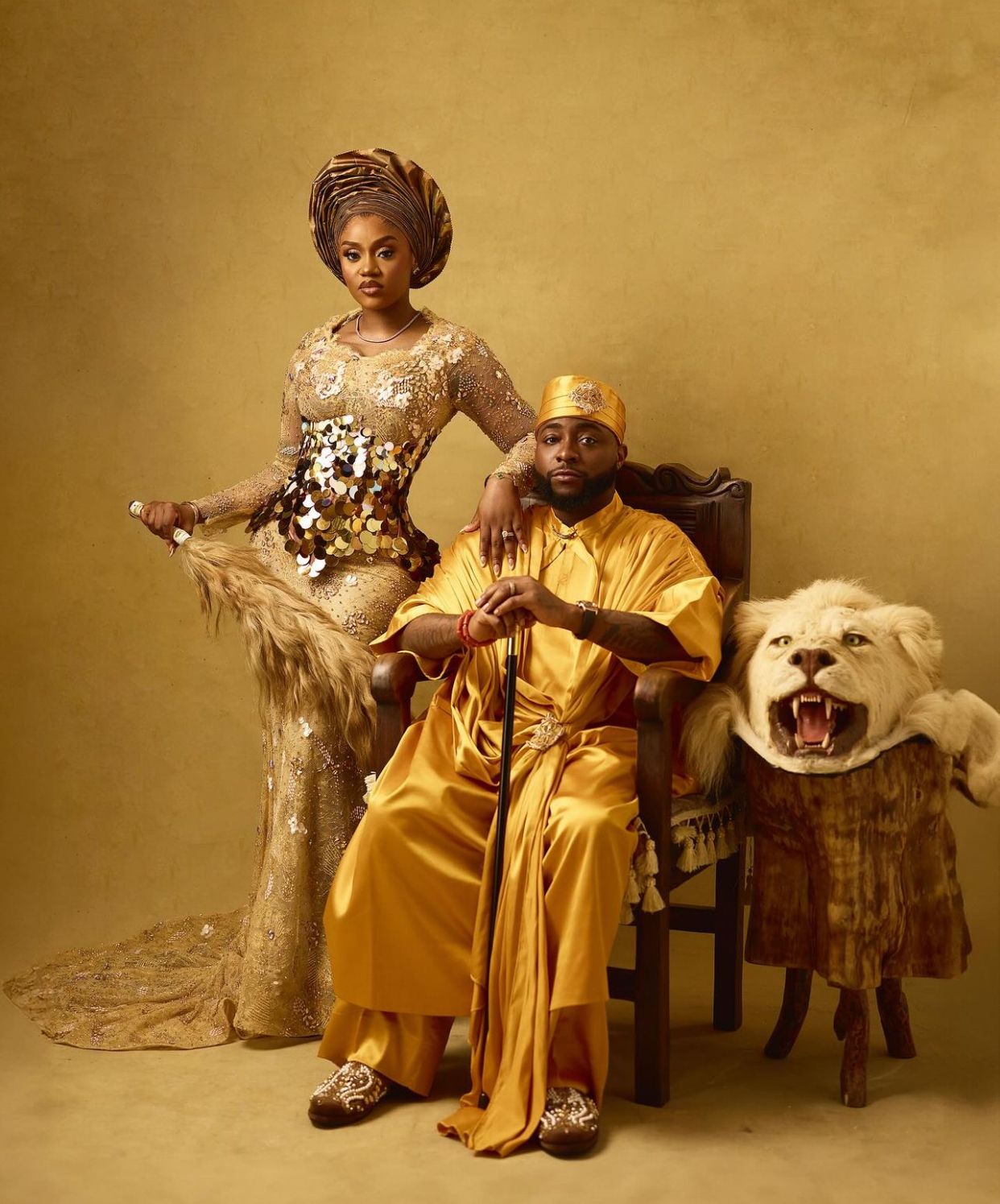 Davido and Chioma in Pre-wedding Photo Shoot