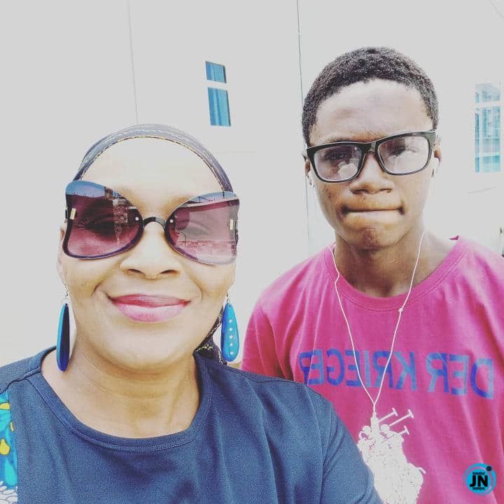 Kemi Olunloyo And Son Rich KJT