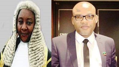 Nnamdi Kanu Challenges Court's Jurisdiction as Justice Nyako Postpones Case Indefinitely