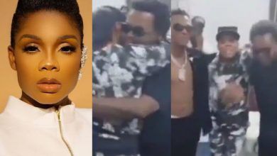 Kaffy's Endearing Reaction Upon Seeing Olamide And Wizkid