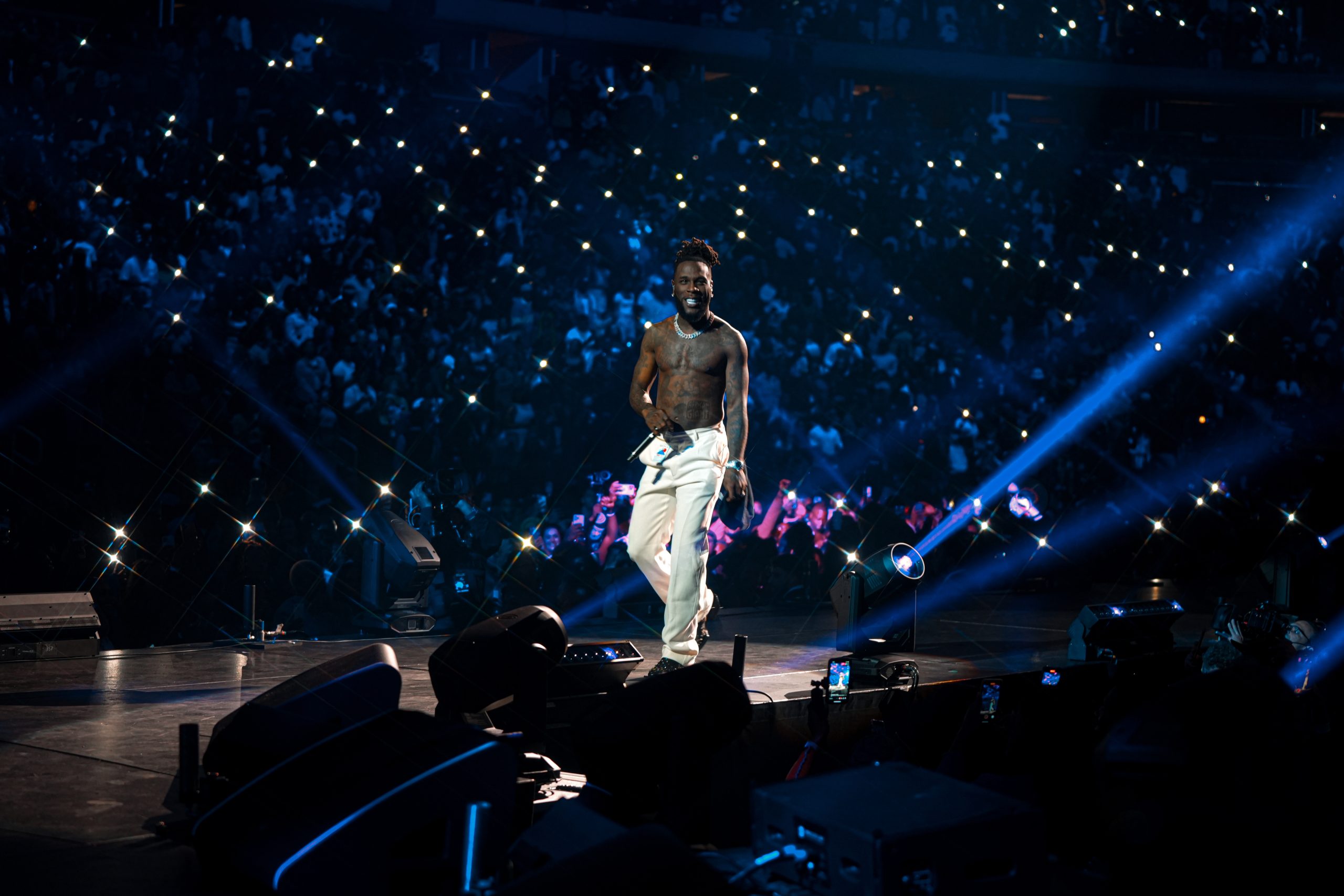 Burna Boy Performs At Madison Square Garden