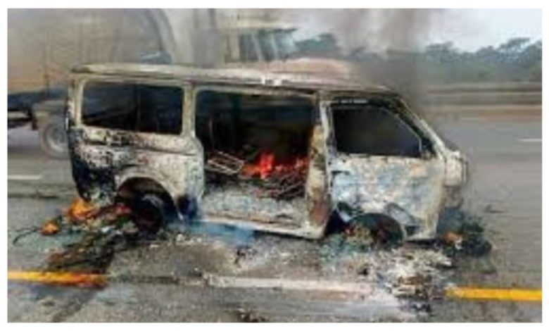 Four People, Including Three Children, Killed in Tragic Bus Fire in Jigawa