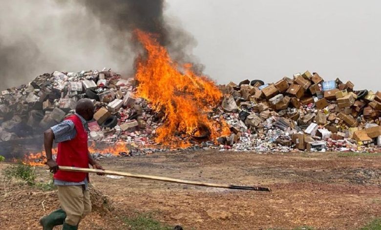 NAFDAC Destroys ₦1.3bn Worth Of Fake, Expired Products In Abuja