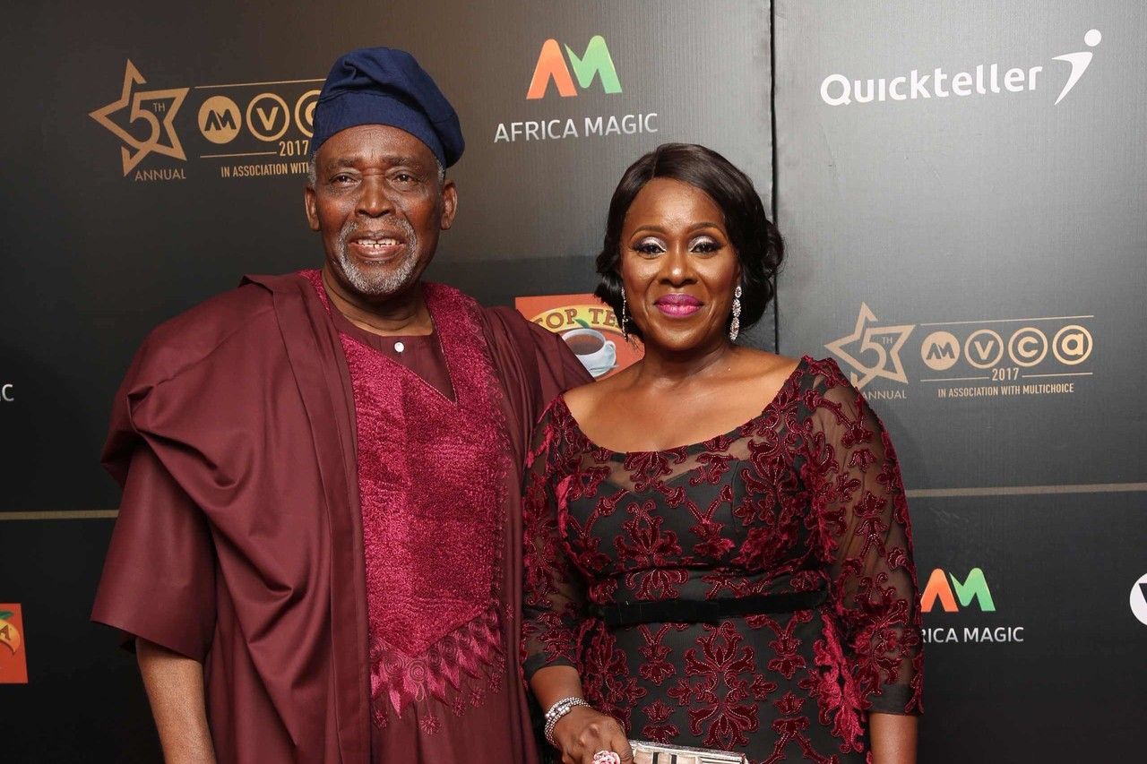 Nollywood Veterans Olu Jacobs and Wife Joke Silva