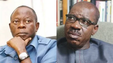 Oshiomhole Demands Obaseki’s Probe as Okpebholo Gets INEC Certificate