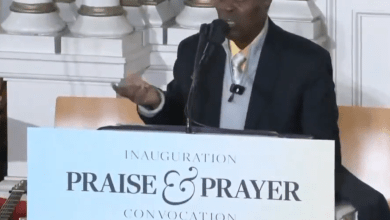 Pastor Kumuyi Prays at Donald Trump’s Inauguration Event