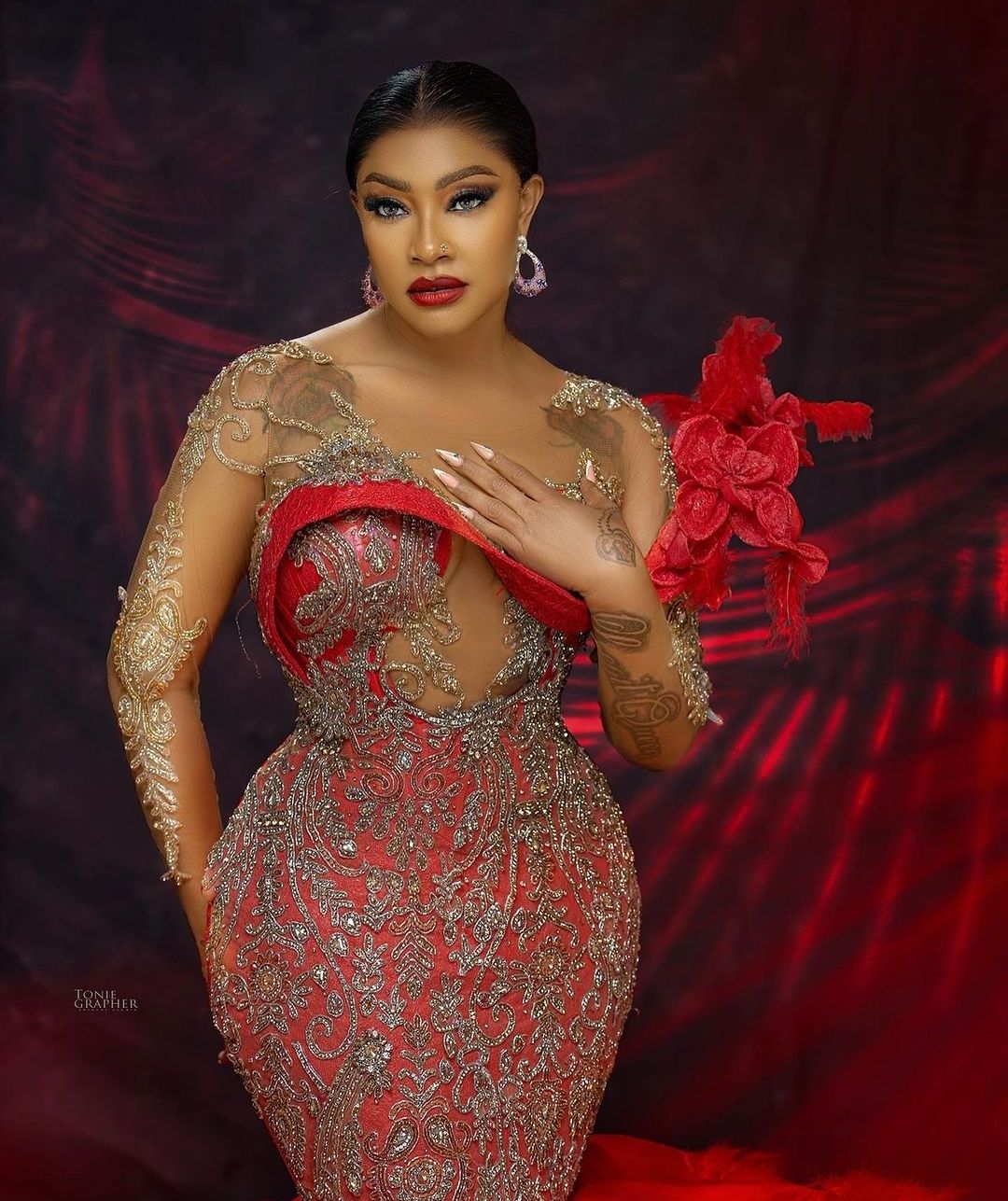 Actress Angela Okorie