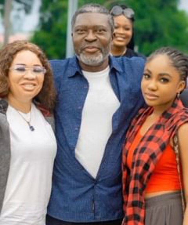 Kanayo O Kanayo, Angel Unigwe and Her Mum