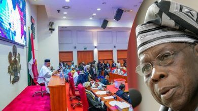 Senate Denies Obasanjo’s Allegations about National Assembly Fixing its Own Salary