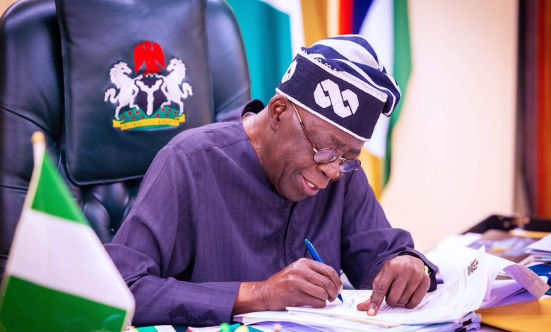 Bola Ahmed Tinubu, President of Nigeria.