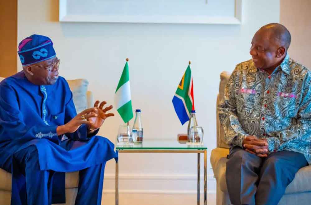 Nigeria-South Africa: Tinubu, Ramaphosa seek stronger ties - TV360 Nigeria