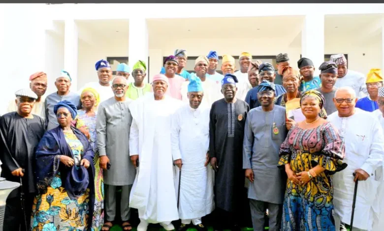 Lagos Assembly members meet with President Tinubu to resolve ongoing leadership crisis.