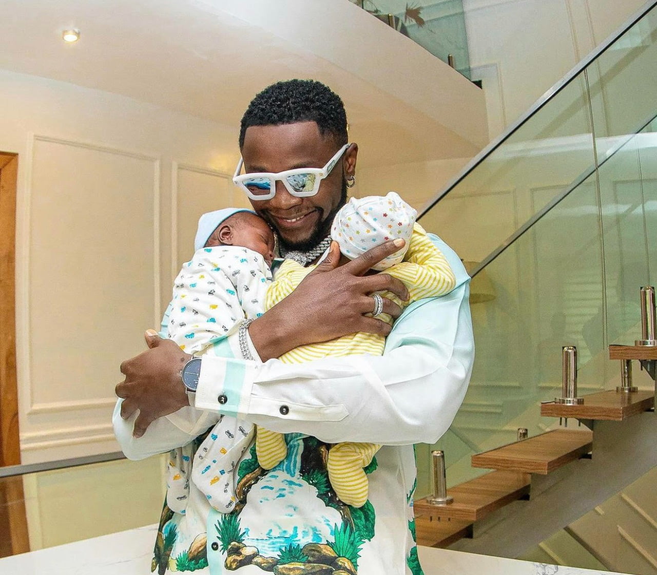 Kizz Daniel and His Babies