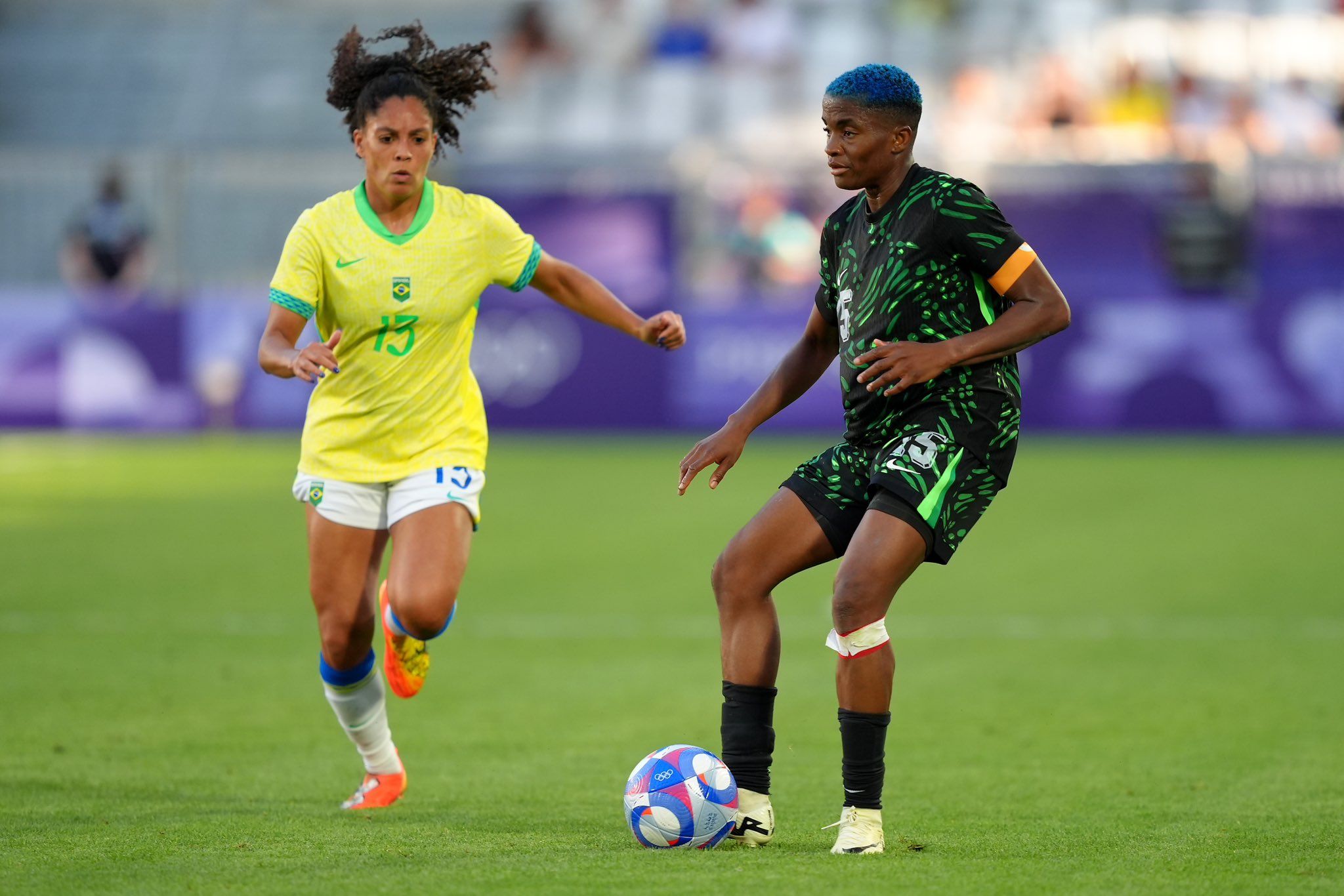 Paris 2024 Women’s Football: Ikpeba Thumbs Up Super Falcons’ Display Vs ...