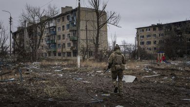 Russia Claims Capture of Ukrainian Front-Line Town