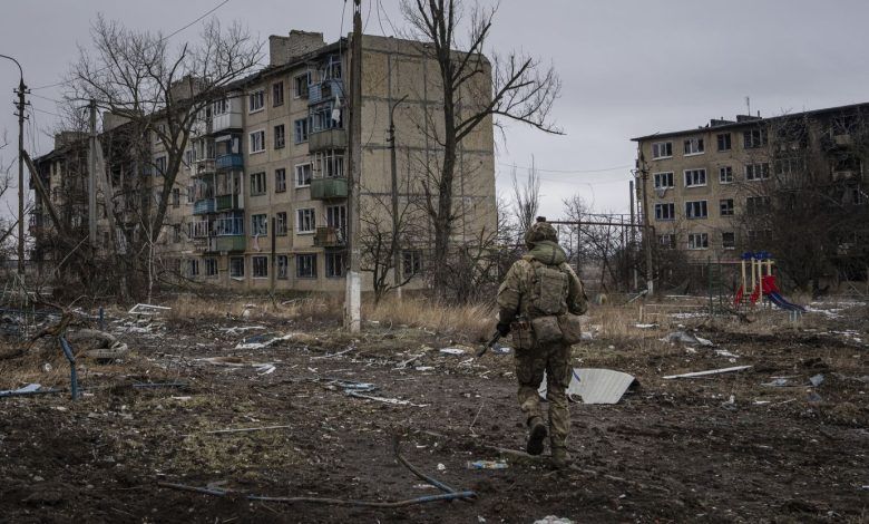 Russia Claims Capture of Ukrainian Front-Line Town