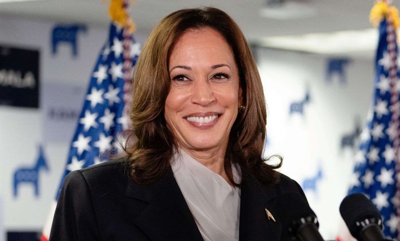 U.S. Vice President Kamala Harris accepts democratic presidential nomination