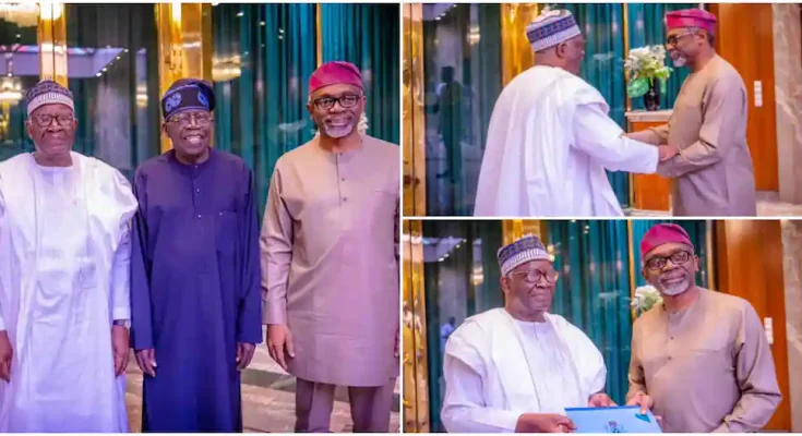 Ibrahim Gambari Hands Over To Gbajabiamila As Chief Of Staff Tv360