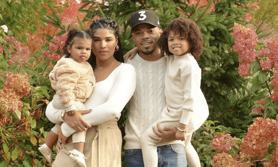 Chance The Rapper his Wife Kirsten Corley and Kids