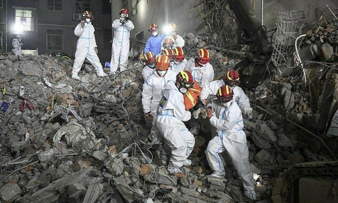 China Jails 15 over Building Collapse That Killed Dozens